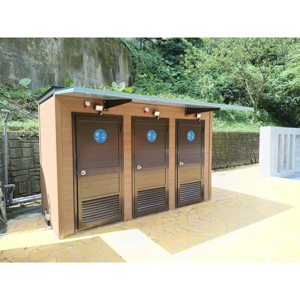 基隆暖暖親水公園-淋浴間及組合式廁所最新產品